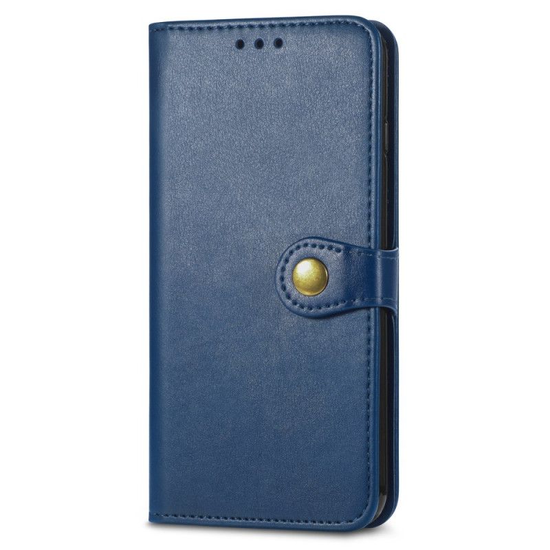 Leren Hoesje Voor Xiaomi 17 Pro Max Gouden Sluiting