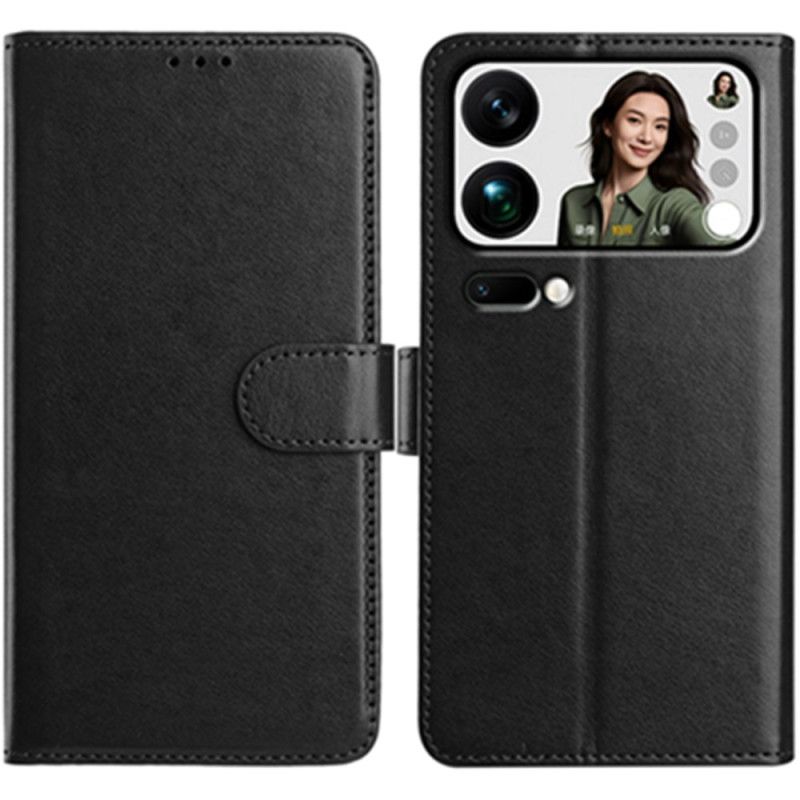 Leren Hoesje Xiaomi 17 Pro Max 8 Kaarthouders Bescherming Hoesje