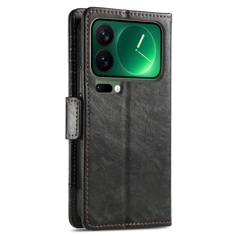 Leren Hoesje Xiaomi 17 Pro Max Caseno Bescherming Hoesje