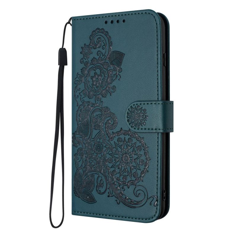 Leren Hoesje Xiaomi 17 Pro Max Kanten Mandala Bescherming Hoesje