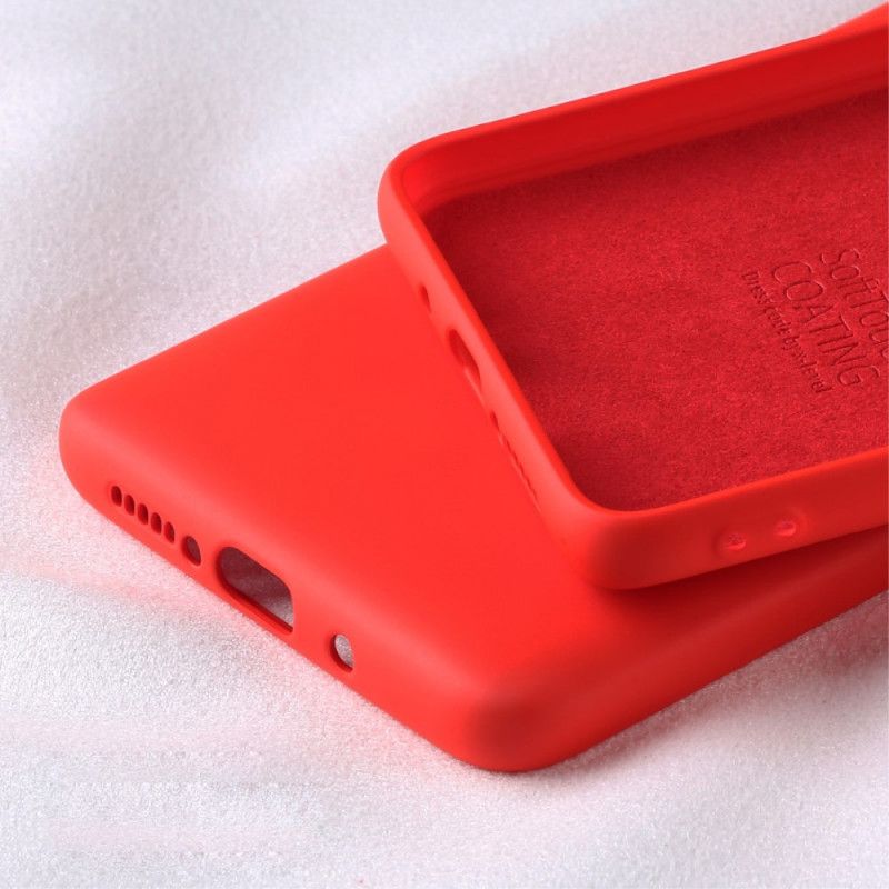 Cover Hoesje Huawei Mate 20 Rood Zwart Telefoonhoesje X-Level Vloeibare Siliconen