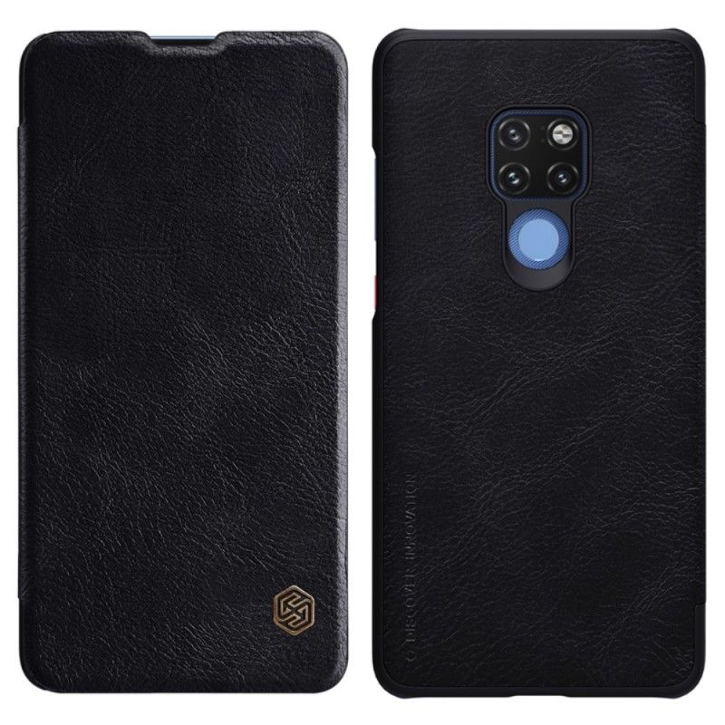 Folio-hoesje Huawei Mate 20 Bruin Nillkin Qin Serie