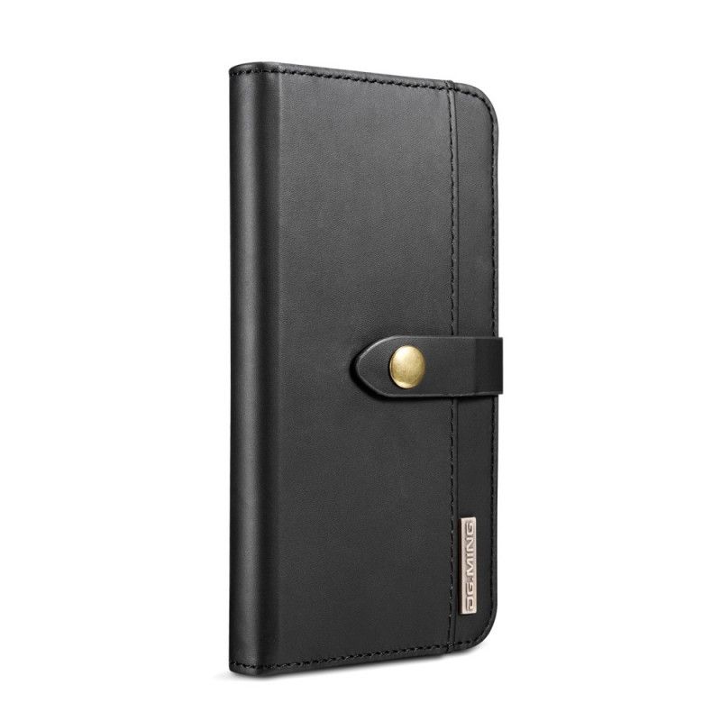 Leren Hoesje Huawei Mate 20 Groen Zwart Glad Leereffect Dg. Afneembare Ming
