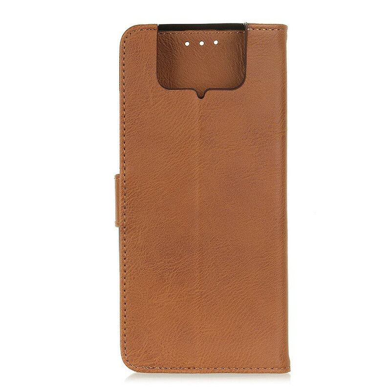 Bescherming Hoesje Asus Zenfone 8 Flip Imitatieleer Khazneh