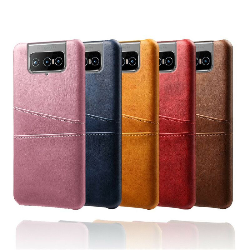 Hoesje Asus Zenfone 8 Flip Kaarthouder Ksq Bescherming Hoesje