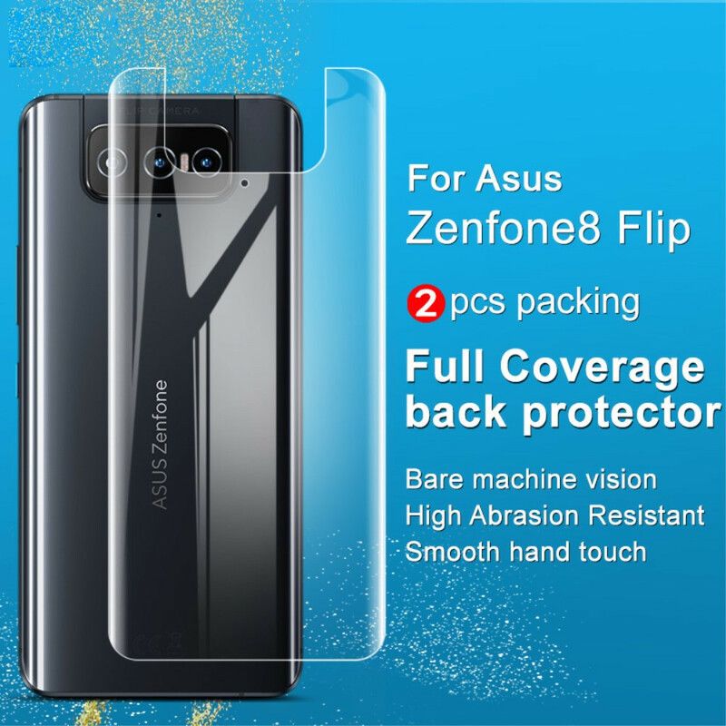 Imak Hydrogel Bescherming Voor Asus Zenfone 8 Flip Achter