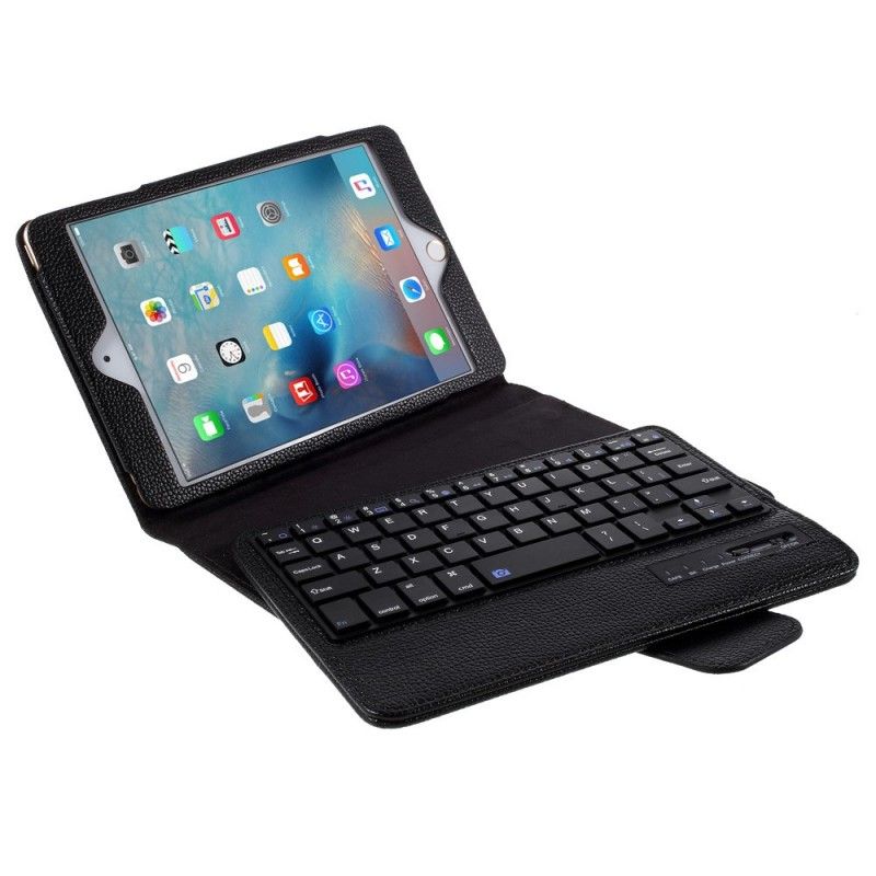 Deksel Met Toetsenbord iPad Mini 4 Wit Zwart
