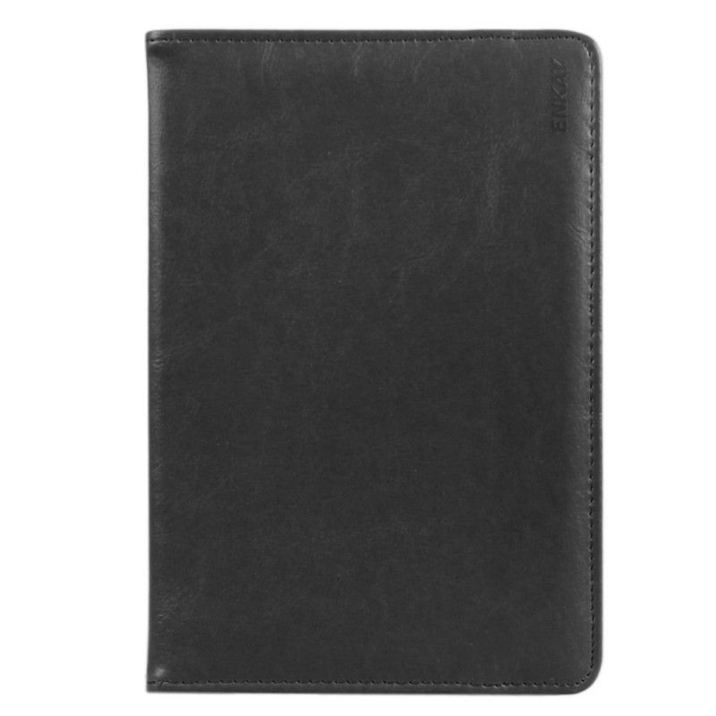 Flip Case Leren iPad Mini 4 Rood Zwart 360 ° Draaibaar