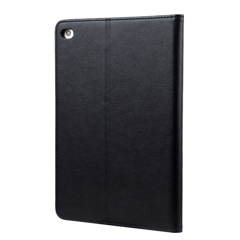 Leren Hoesje voor iPad Mini 4 Marineblauw Grijs Premium Kunstleer