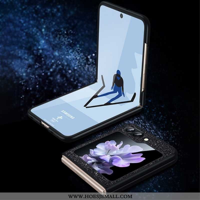 Cover Hoesje Samsung Galaxy Z Flip 6 Telefoonhoesje Sulada-glitter