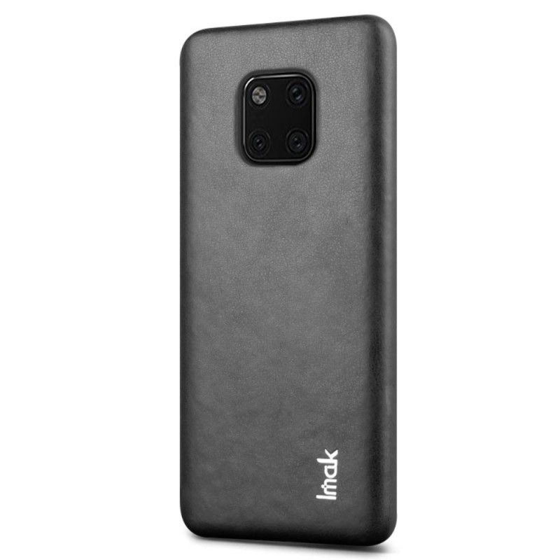 Case Hoesje Huawei Mate 20 Pro Bruin Telefoonhoesje Imak Ruiyi Serie Leereffect