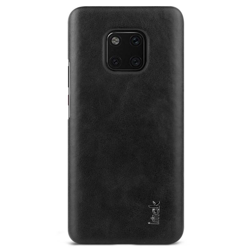 Case Hoesje Huawei Mate 20 Pro Bruin Telefoonhoesje Imak Ruiyi Serie Leereffect