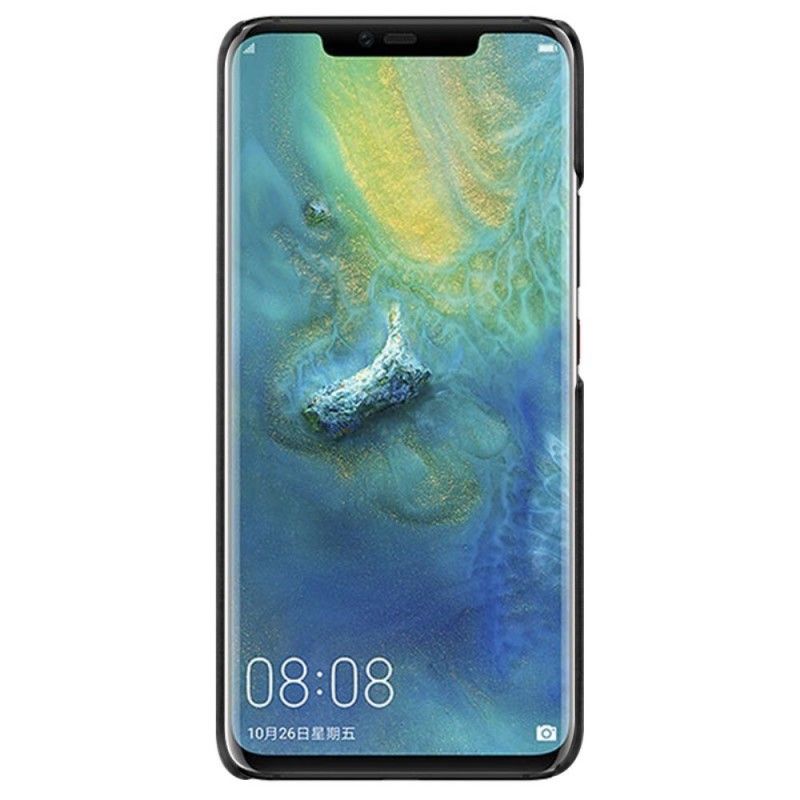 Case Hoesje Huawei Mate 20 Pro Bruin Telefoonhoesje Imak Ruiyi Serie Leereffect