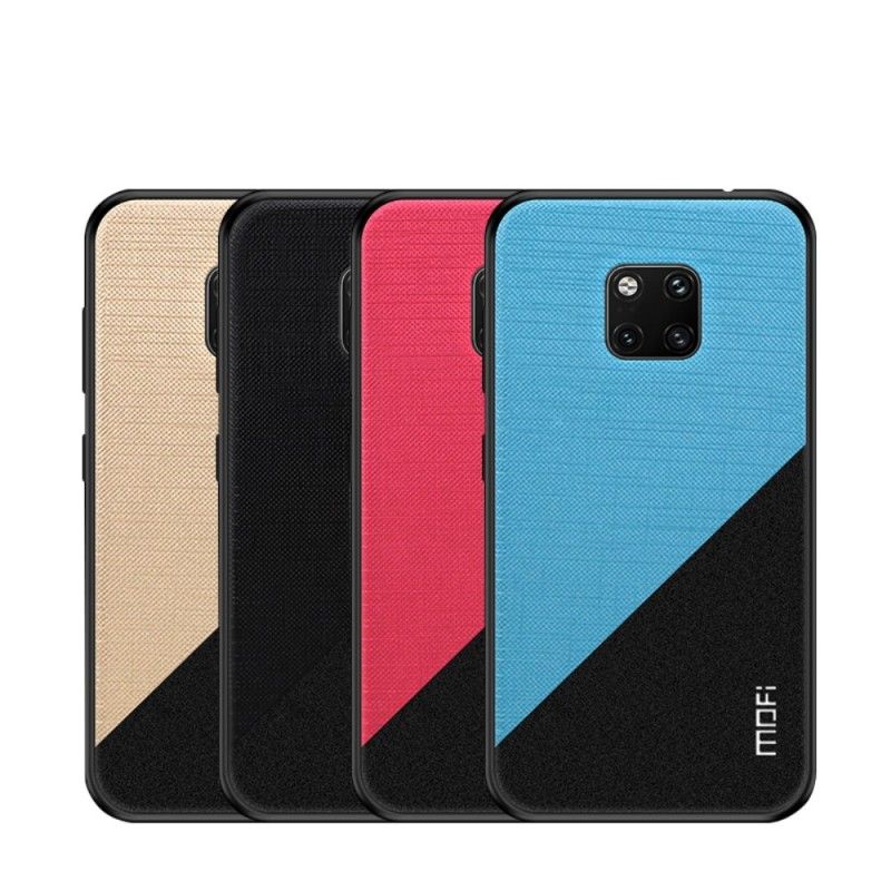 Case Hoesje Huawei Mate 20 Pro Goud Lichtblauw Telefoonhoesje Mofi Bright Shield-Serie