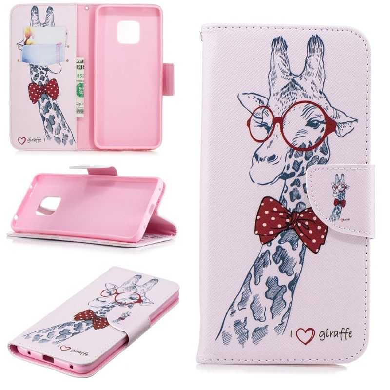 Cover Folio-hoesje Huawei Mate 20 Pro Telefoonhoesje Nerdgiraf