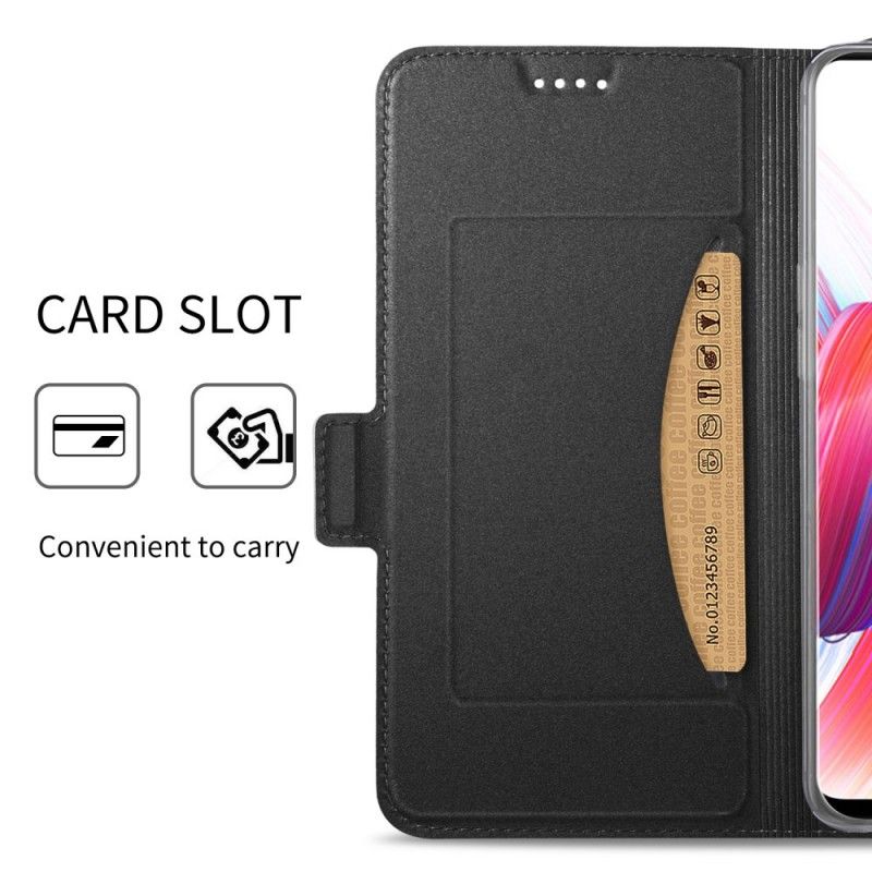 Folio-hoesje Huawei Mate 20 Pro Gouden Telefoonhoesje Eerste Klas Serie