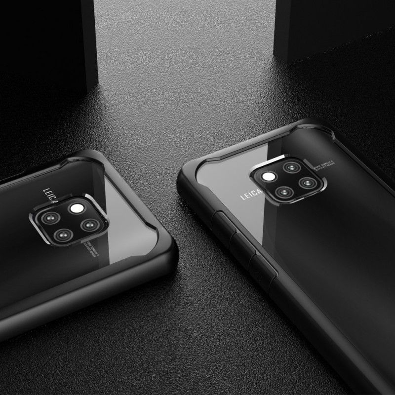 Hoesje Huawei Mate 20 Pro Rood Zwart Afgeschuinde Rand