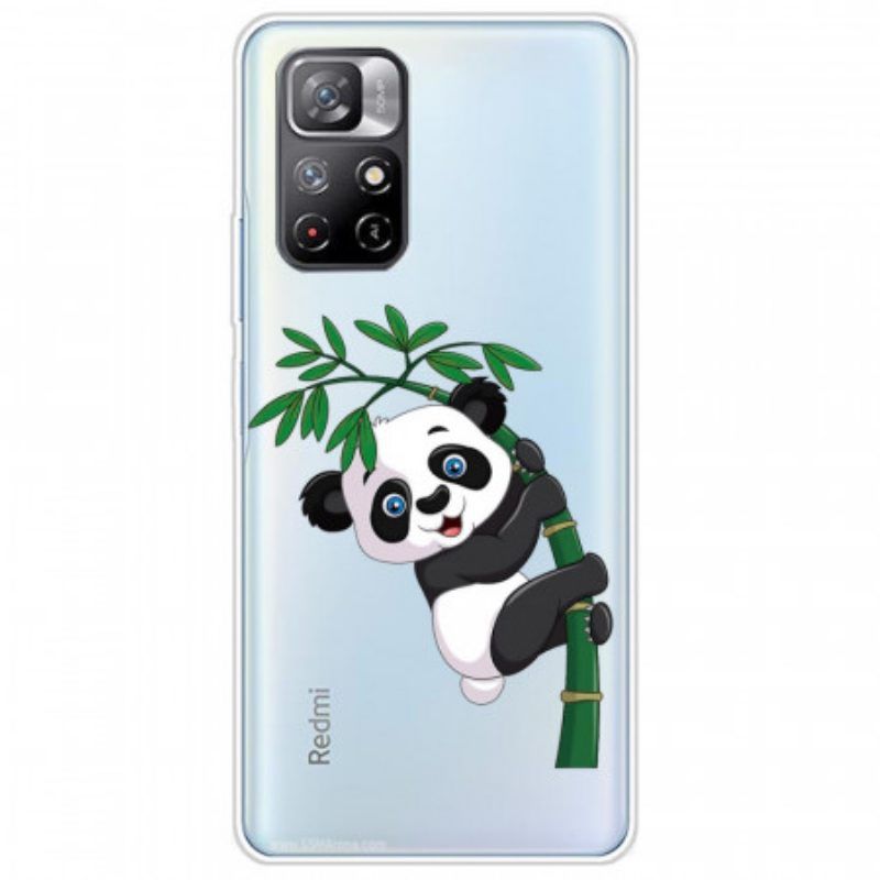 Hoesje voor Xiaomi Redmi Note 11 Pro Plus 5G Panda Op Bamboe