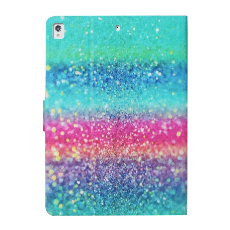 Flip Case Leren iPad Pro 10.5" Glitterelement