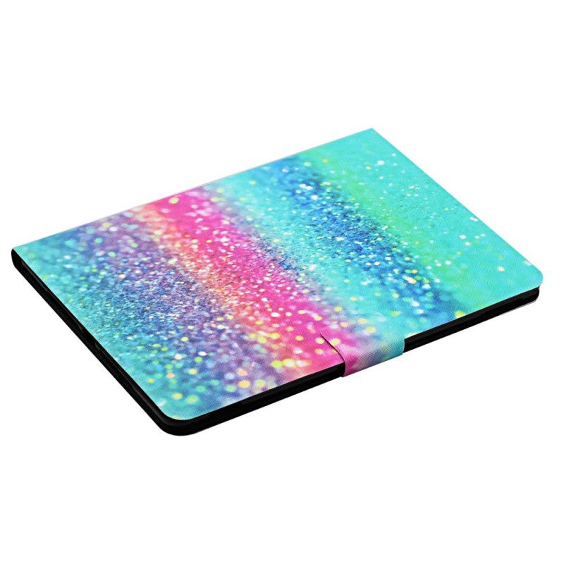 Flip Case Leren iPad Pro 10.5" Glitterelement