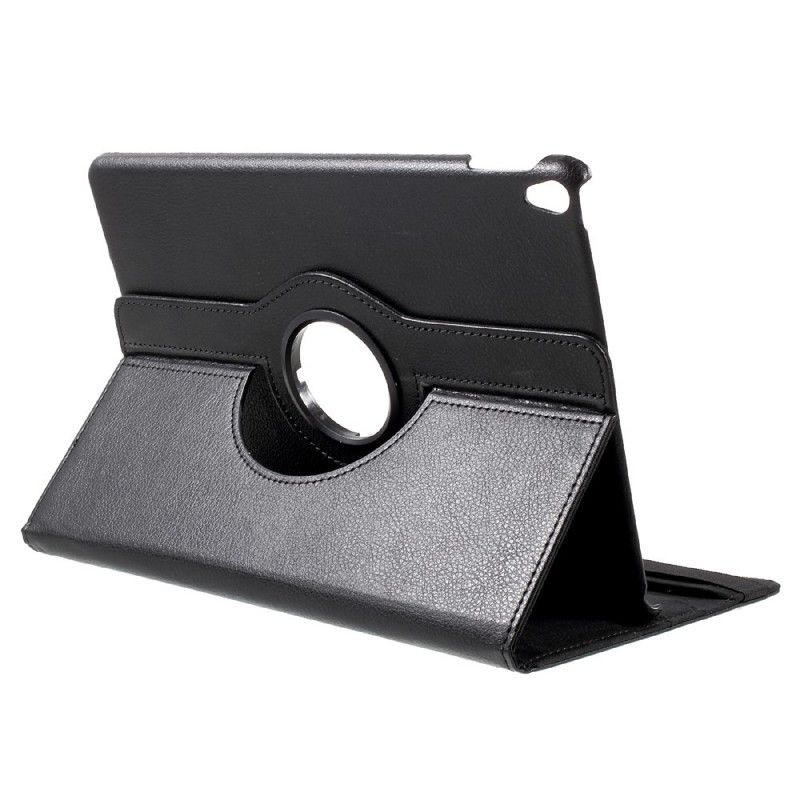 Flip Case Leren iPad Pro 10.5" Wit Zwart 360 ° Draaibaar