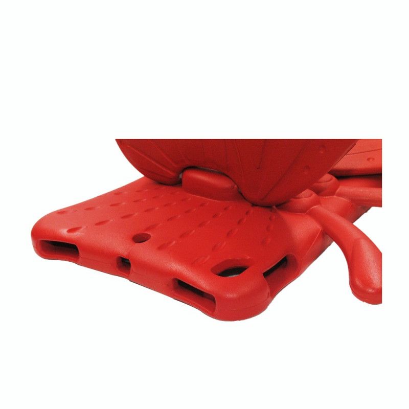 Hoesje iPad Pro 10.5" Rood Grijs Eva Vlinders