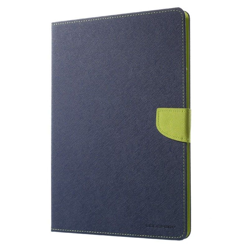 Leren Hoesje iPad Pro 10.5" Rood Zwart Telefoonhoesje Tweekleurig Kwik