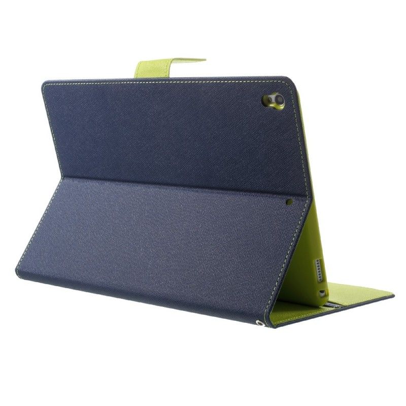 Leren Hoesje iPad Pro 10.5" Rood Zwart Telefoonhoesje Tweekleurig Kwik