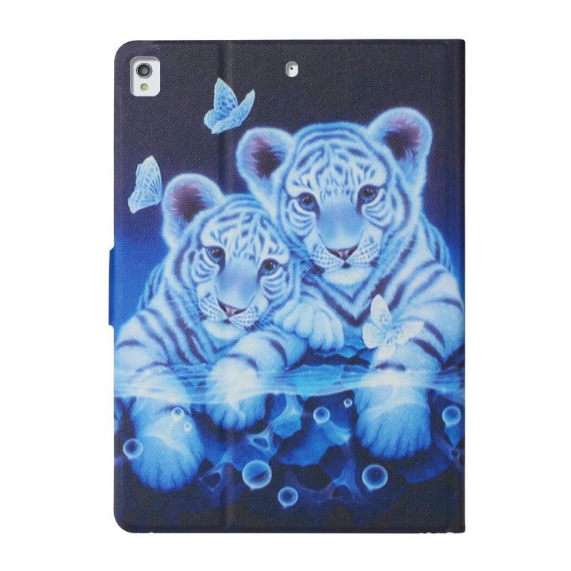 Leren Hoesje iPad Pro 10.5" Tijgers