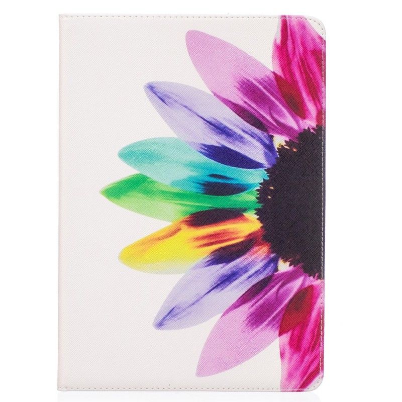 Leren Hoesje voor iPad Pro 10.5" Aquarelbloem
