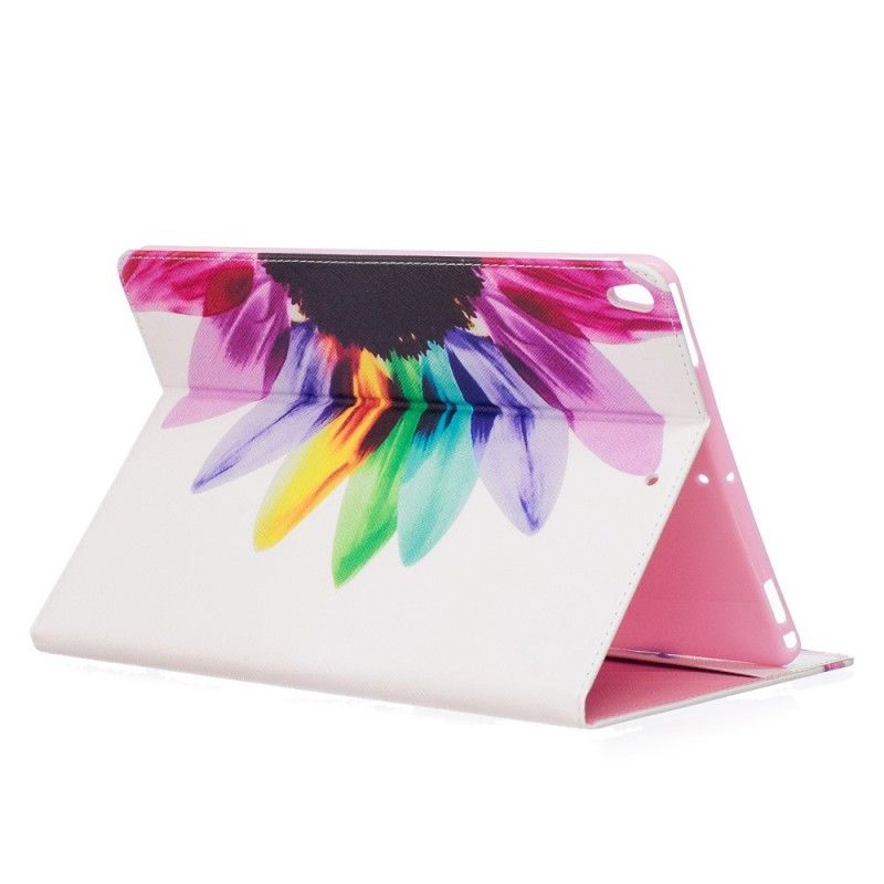 Leren Hoesje voor iPad Pro 10.5" Aquarelbloem