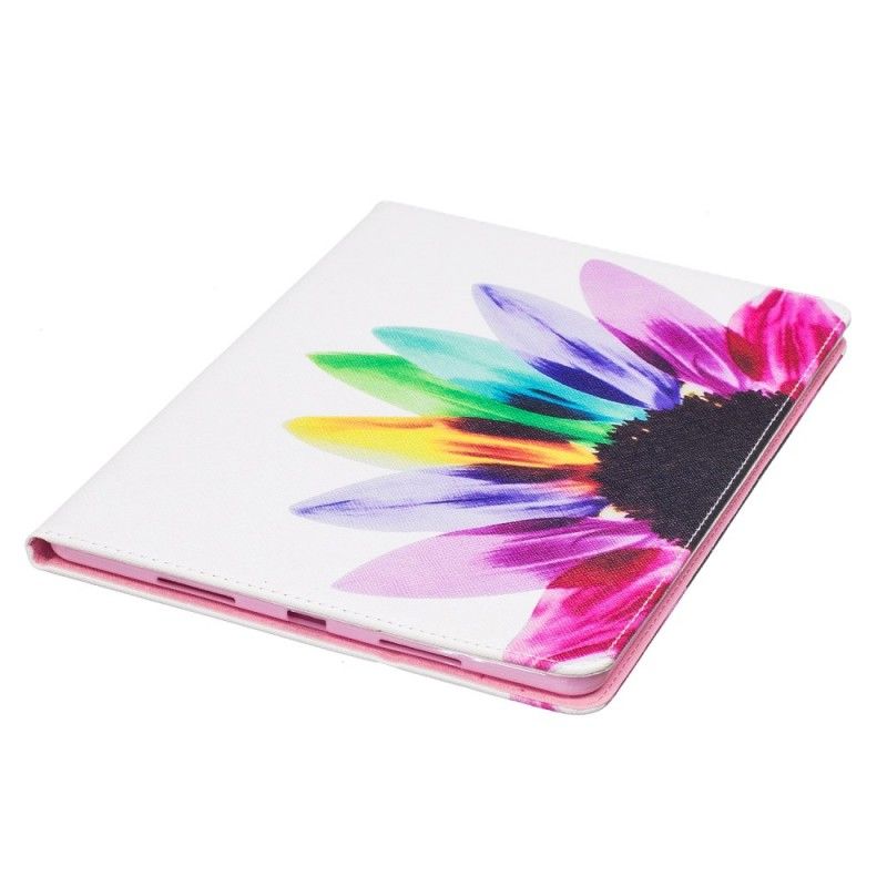 Leren Hoesje voor iPad Pro 10.5" Aquarelbloem