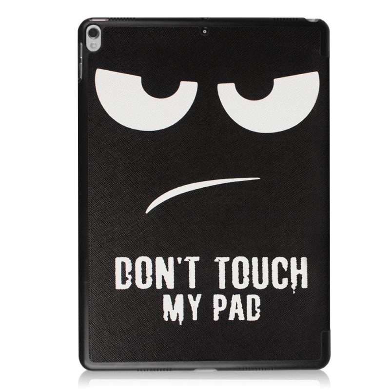 Smart Case iPad Pro 10.5" Versterkt Raak Me Niet Aan
