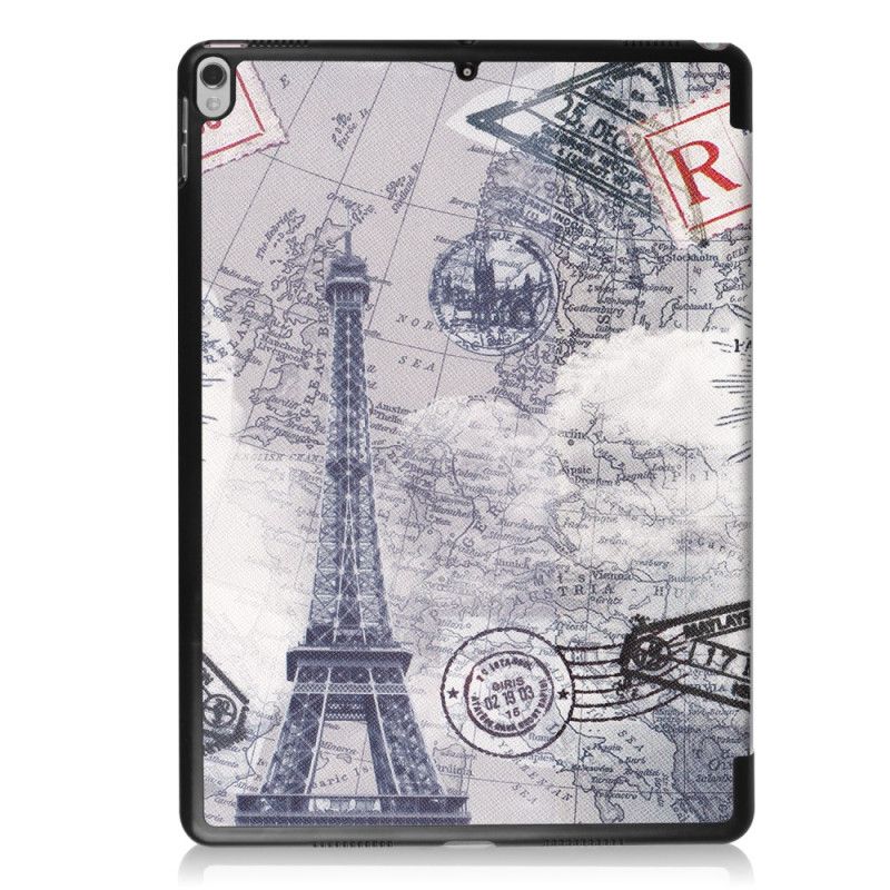 Smart Case iPad Pro 10.5" Versterkte Retro Eiffeltoren