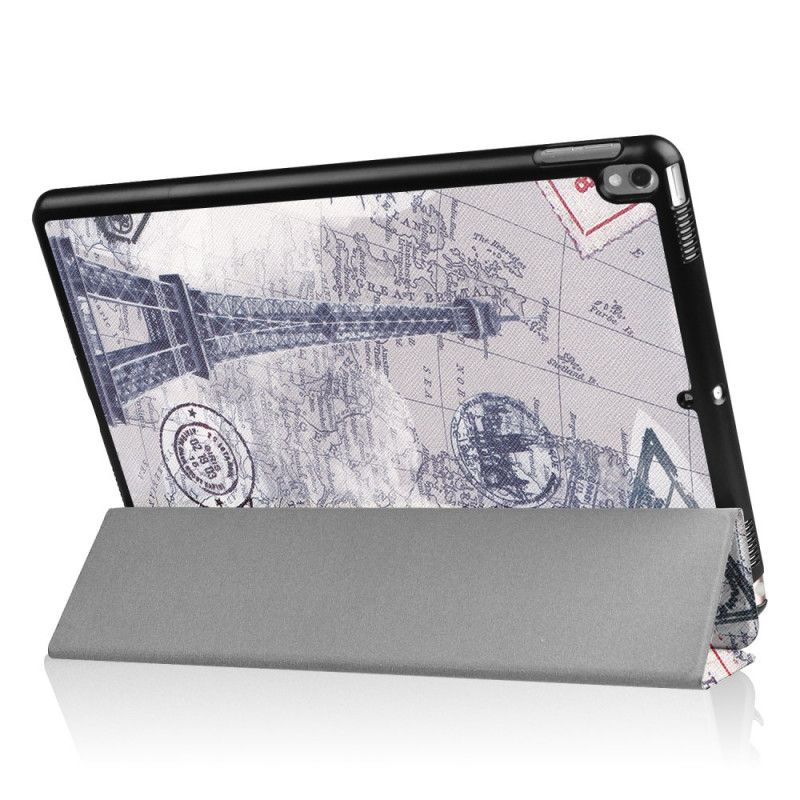 Smart Case iPad Pro 10.5" Versterkte Retro Eiffeltoren