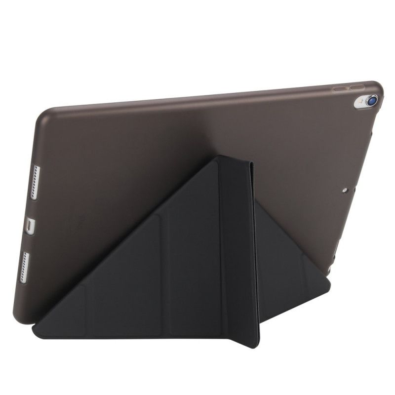 Smart Case iPad Pro 10.5" Wit Zwart Origami Van Kunstleer