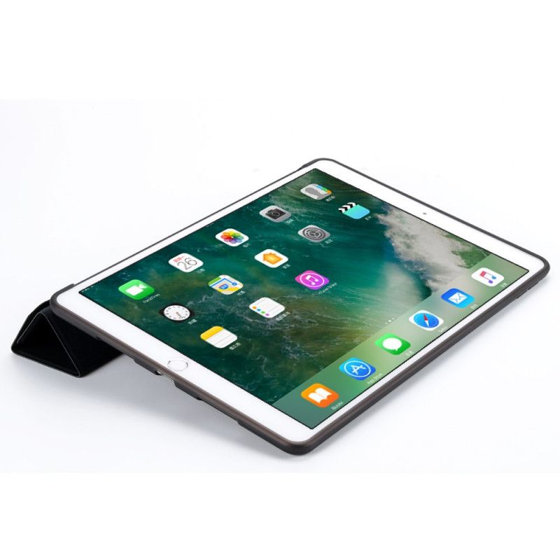 Smart Case iPad Pro 10.5" Wit Zwart Origami Van Kunstleer