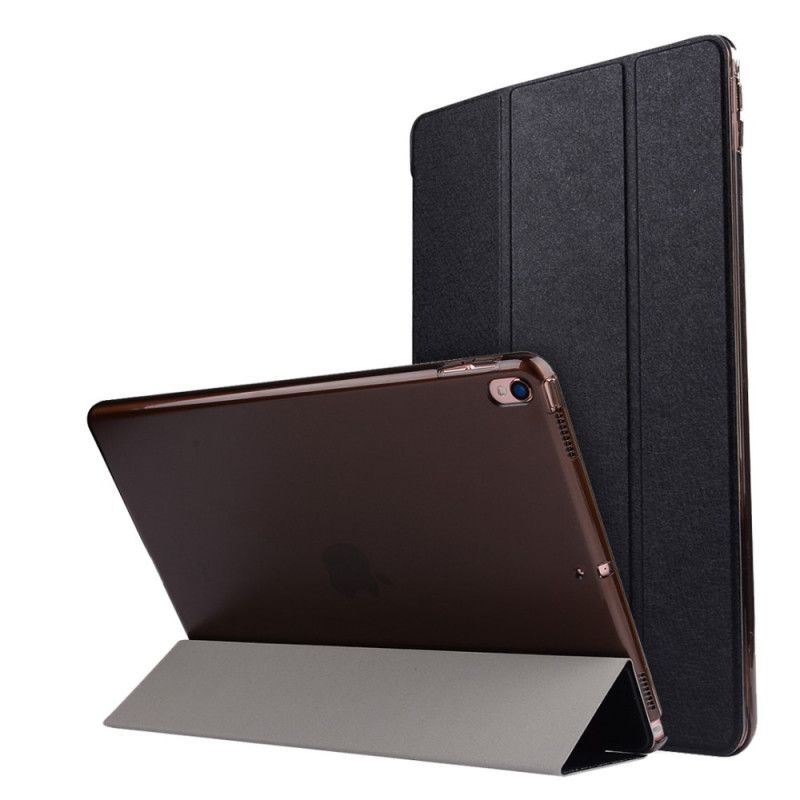 Smart Case iPad Pro 10.5" Wit Zwart Versterkte Zijdetextuur
