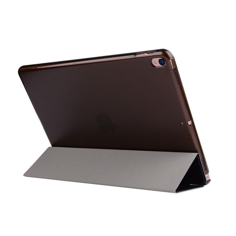 Smart Case iPad Pro 10.5" Wit Zwart Versterkte Zijdetextuur
