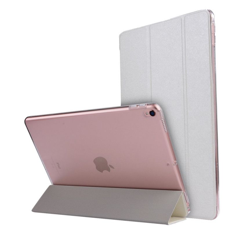 Smart Case iPad Pro 10.5" Wit Zwart Versterkte Zijdetextuur