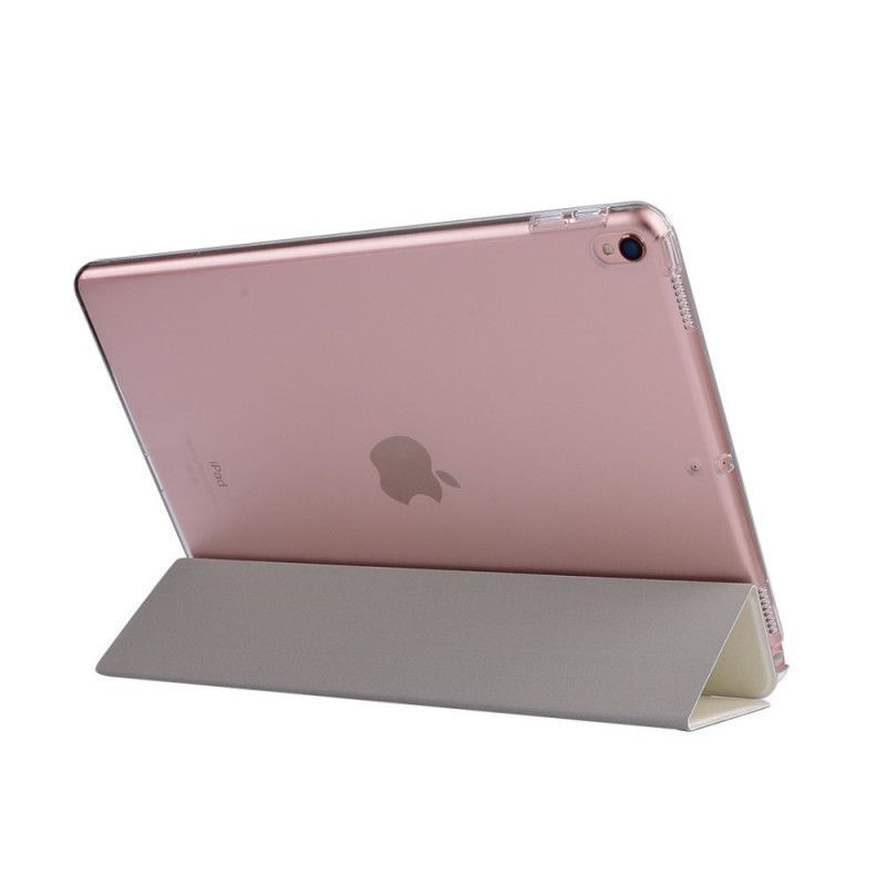 Smart Case iPad Pro 10.5" Wit Zwart Versterkte Zijdetextuur