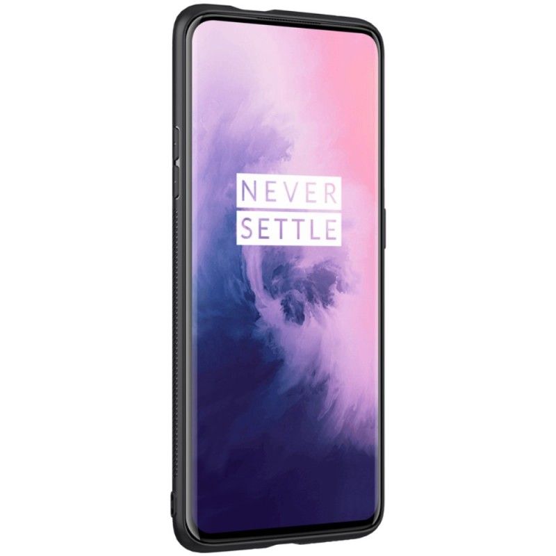 Case Hoesje OnePlus 7 Pro Telefoonhoesje Nillkin Kunstvezel En Magneetfolie