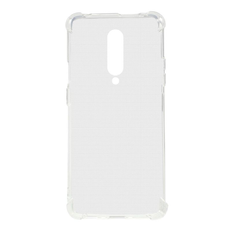 Hoesje OnePlus 7 Pro Transparant Versterkte Hoeken