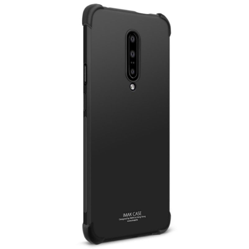 Hoesje OnePlus 7 Pro Transparant Zwart Imak Huidgevoel