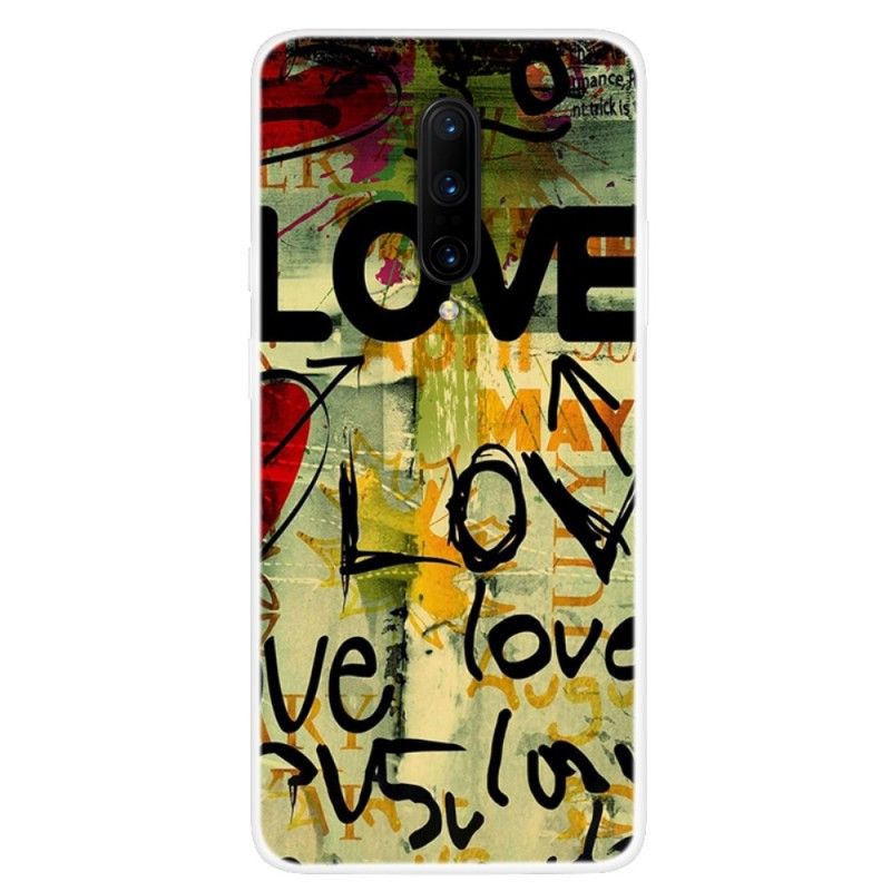 Hoesje voor OnePlus 7 Pro Liefde En Liefde