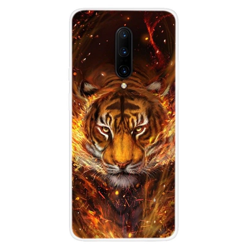 Hoesje voor OnePlus 7 Pro Vuurtijger