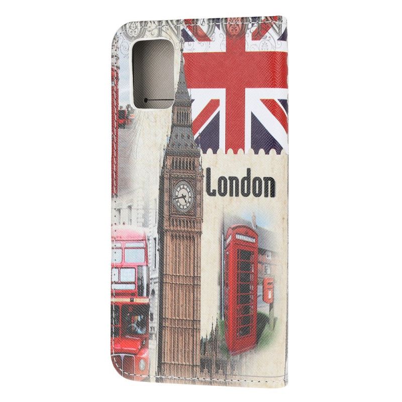 Leren Hoesje Honor 10X Lite Leven In Londen