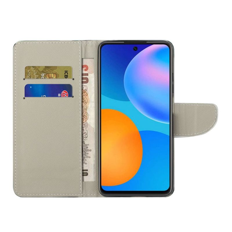 Leren Hoesje voor Honor 10X Lite Retro Eiffeltoren