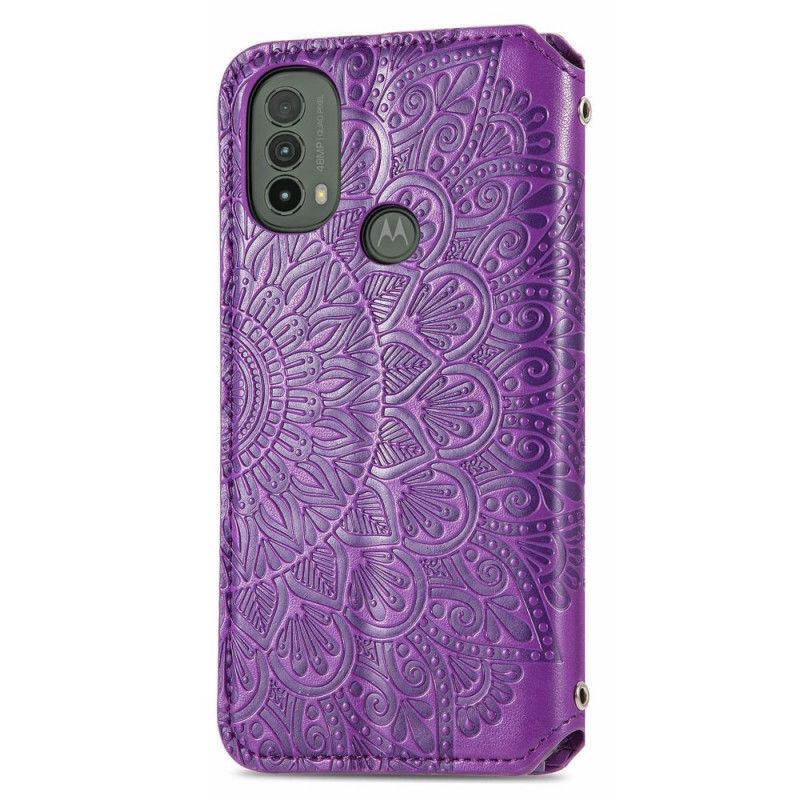 Folio-hoesje Moto E20 / E30 / E40 Mandala