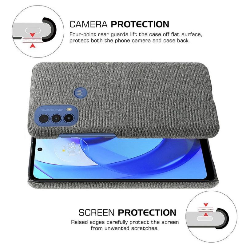Hoesje Moto E20 / E30 / E40 Ksq-doek